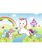 Puzzle Märchenhaftes Einhorn, 2 x 24 Teile