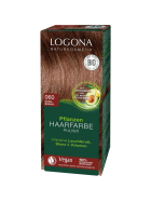 Logona Pflanzenhaarfarbe Pulver - Bernsteinbraun, 100 g