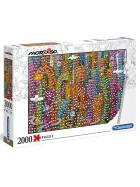 Puzzle Mordillo Jungle, 2000 Teile