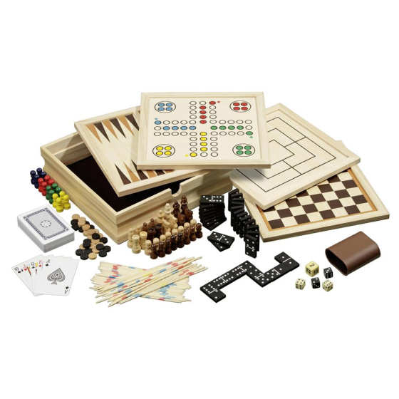 Philos Holz Spielesammlung 10 - klein