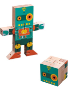 Puzzle Robot Cube, 15 Teile