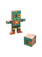 Puzzle Robot Cube, 15 Teile