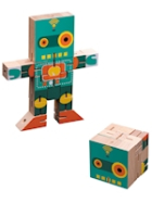 Puzzle Robot Cube, 15 Teile