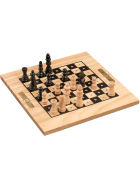 Philos Schach - Mini-Steckspiel - Feld 19 mm - klappbar