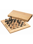 Philos Schach - Mini-Steckspiel - Feld 19 mm - klappbar