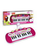 Bontempi Keyboard mit 24 Tasten, pink