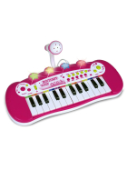 Bontempi Keyboard mit 24 Tasten, pink