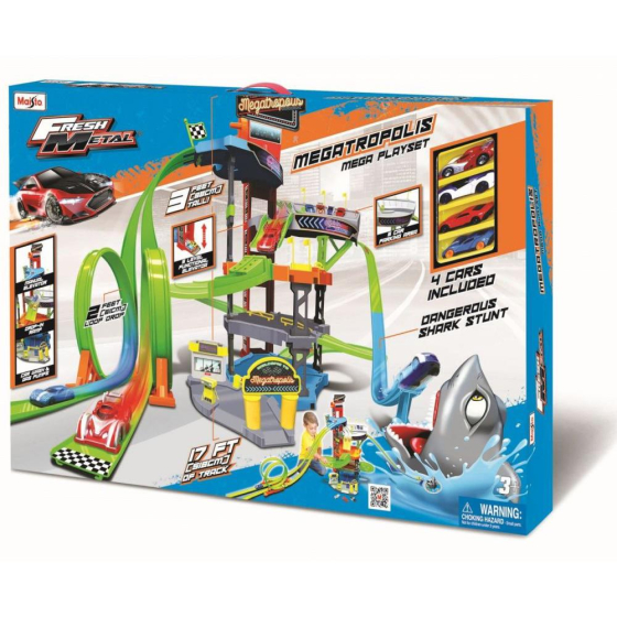 Maisto Megatropolis Deluxe Playset, 228 x 80 cm