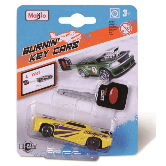 Maisto Burning Key cars, assortiert