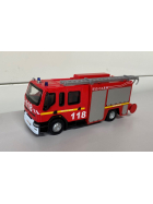 Bburago Renault Premium Feuerwehr 1:50, rot