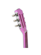 Bontempi Gitarre 6 Saiten aus Holz, pink