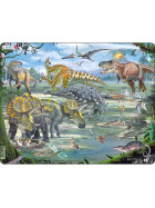 Puzzle Dinosaurier, 65 Teile