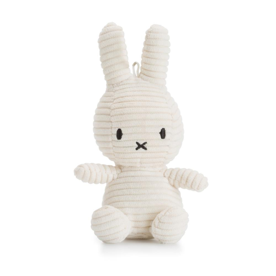 Bon Ton Toys Miffy Kordsamt weiss 10 cm (3) Schlüsselanhänger