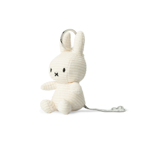 Bon Ton Toys Miffy Kordsamt weiss 10 cm (3) Schlüsselanhänger