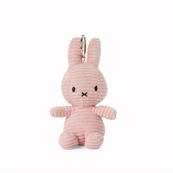 Bon Ton Toys Miffy Kordsamt pink 10 cm (3) Schlüsselanhänger