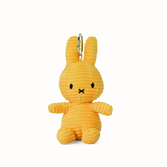 Bon Ton Toys Miffy Kordsamt gelb 10 cm (3) Schlüsselanhänger