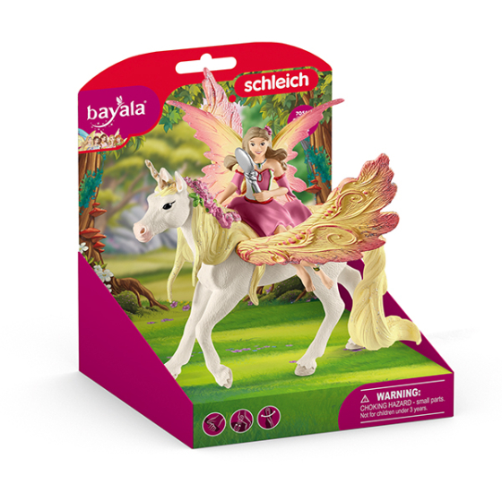 Schleich Feya mit Pegasus-Einhorn