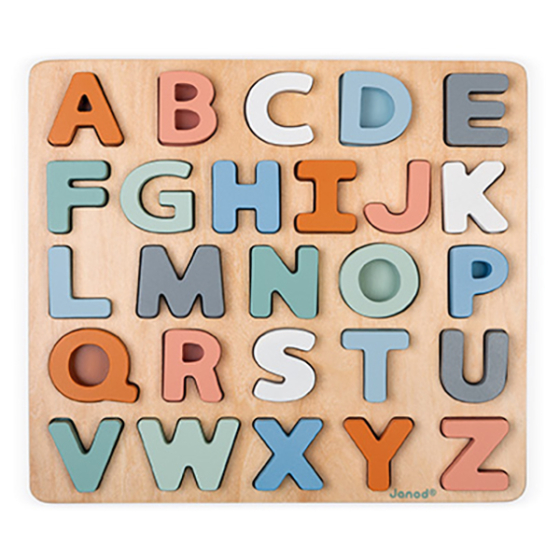 Puzzle Sweet Cocoon - Puzzle Alphabet, 27 Teile