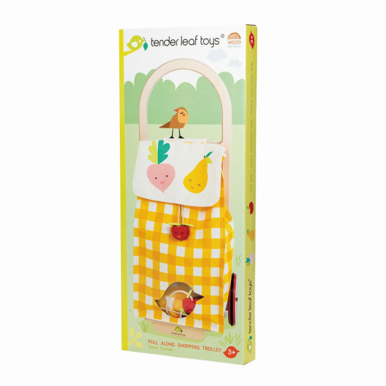 Tenderleaftoys Einkaufstrolley gelb