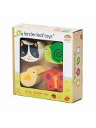 Tenderleaftoys Lernspiel Touch Sensorik 4 Teile