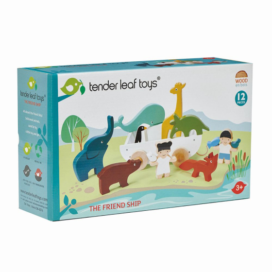 Tenderleaftoys Boot mit Tieren