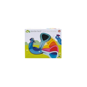 Tenderleaftoys Pfau mit 5 Farben