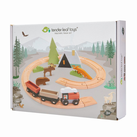 Tenderleaftoys Eisenbahn mit Zubehör