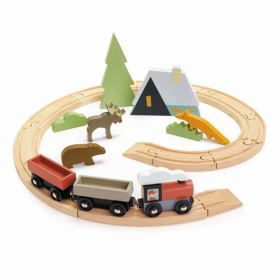 Tenderleaftoys Eisenbahn mit Zubehör