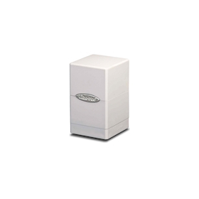 Ultra Pro Satin Tower Deck Box - White