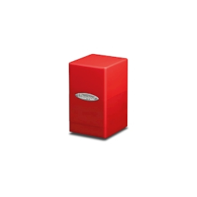 Ultra Pro Satin Tower Deck Box - Red