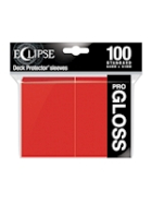 Ultra Pro Red Eclipse Gloss Deck Protector Standard (100)