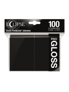 Ultra Pro Black Eclipse Gloss Deck Protector Standard (100)