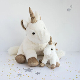 Doudou Einhorn,gold 23cm