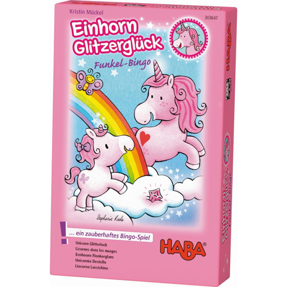 HABA Einhorn Glitzerglück – Funkel-Bingo