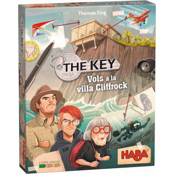 HABA The Key – Vols à la villa Cliffrock (f,nl)