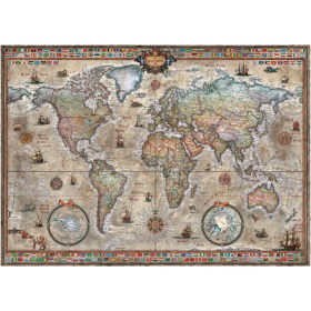 Puzzle Retro World Standard, 1000 Teile