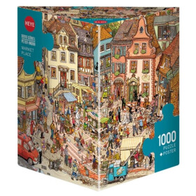 Puzzle Market Place Triangular, 1000 Teile