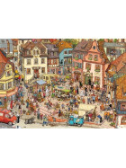 Puzzle Market Place Triangular, 1000 Teile