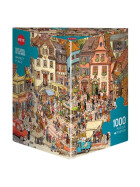 Puzzle Market Place Triangular, 1000 Teile