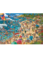 Puzzle Seashore Triangular, 1000 Teile