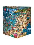 Puzzle Seashore Triangular, 1000 Teile