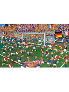 Puzzle F. Ruyer - Fussball, 1000 Teile