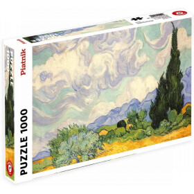 Puzzle Van Gogh - Field with Cypreses, 1000 Teile