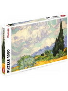 Puzzle Van Gogh - Field with Cypreses, 1000 Teile