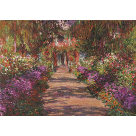 Puzzle Monet - Weg in Monets Garten in Giverny, 1000 Teile