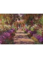 Puzzle Monet - Weg in Monets Garten in Giverny, 1000 Teile