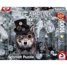 Puzzle Steampunk Wolf, 1000 Teile