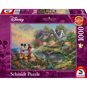 Puzzle Disney Sweethearts Mickey & Minnie, 1000 Teile