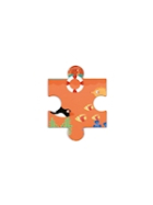 Puzzle Shape Puzzle Pelikan, 24 Teile