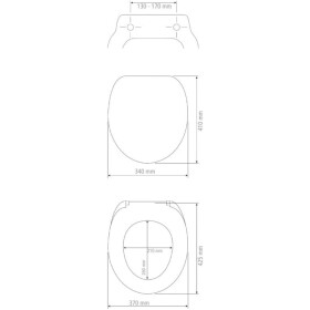 Wenko WC-Sitz Bambus dunkel